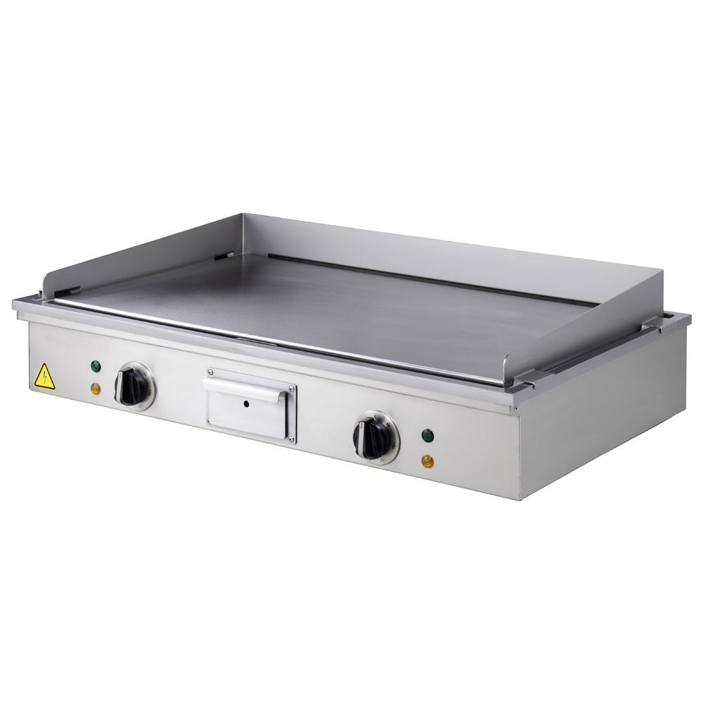 Elektrisk teppanyaki-platta, 2 zoner (2x 5 kW), för bordet