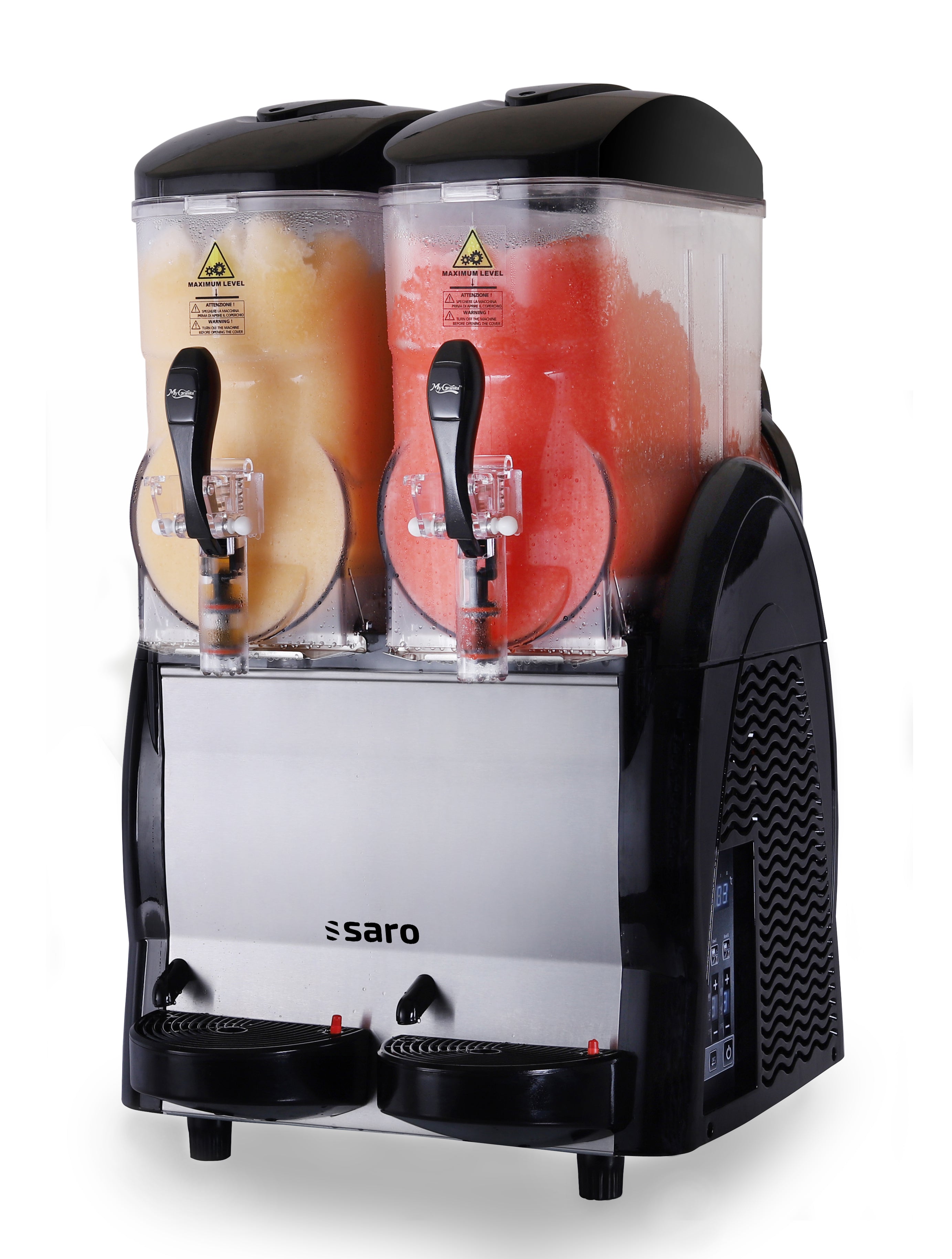 SARO Slush Ice Machine 2 x 12 liter Modell NOYA 2