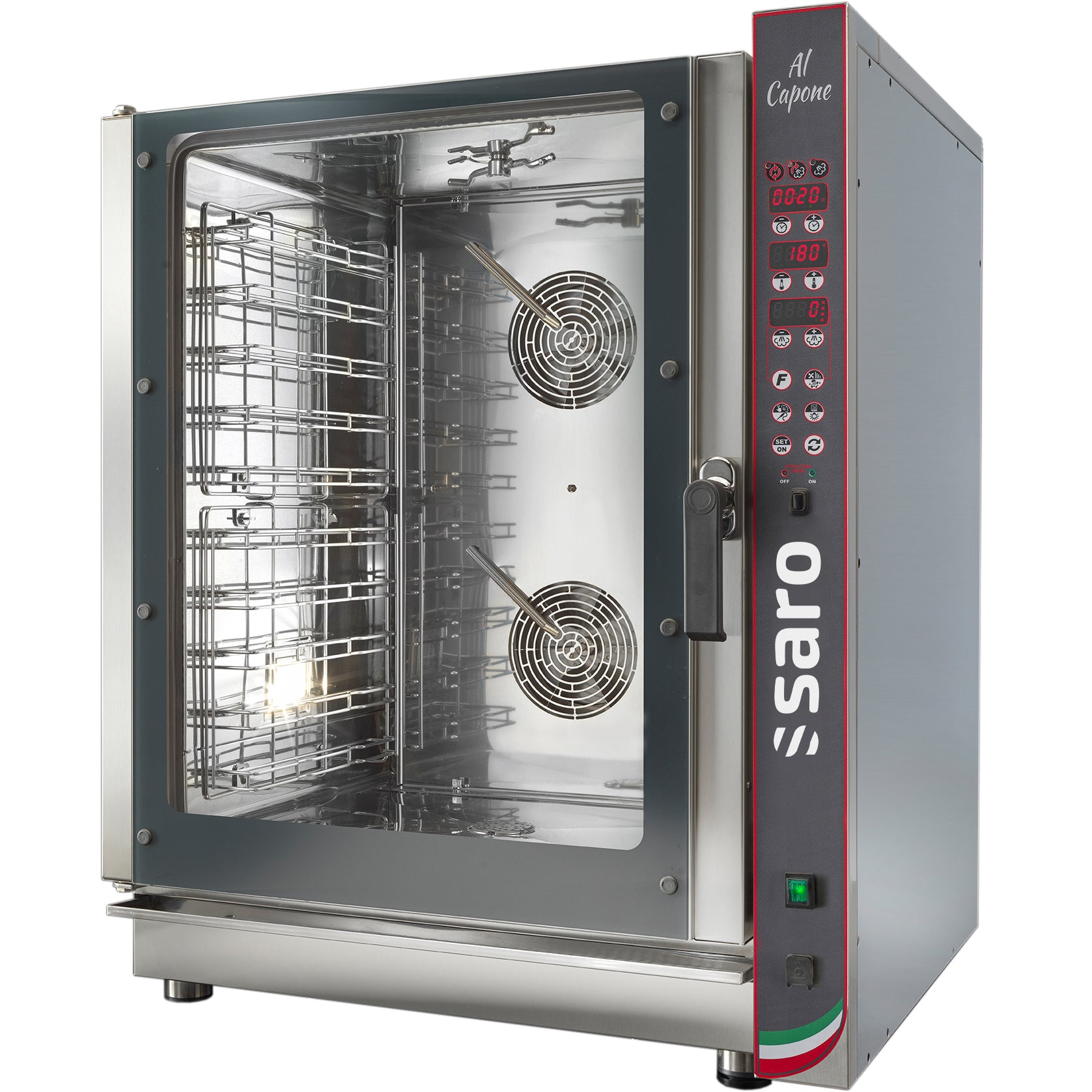 SARO Combisteamer - självrengörande - modell Al Capone 10 x 10 x GN 1/1