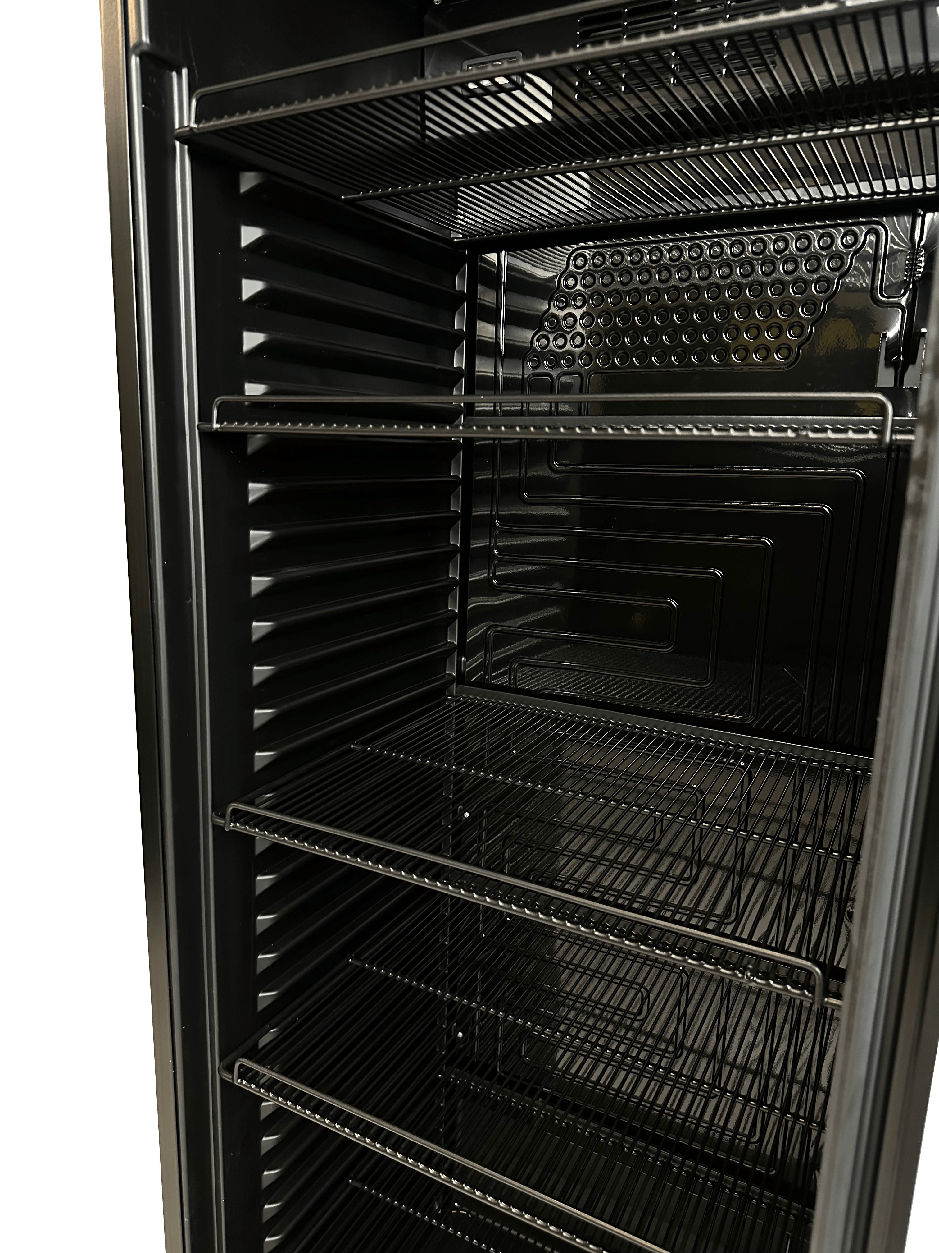 Flaskans kylskåp / skärmkylning - svart - 382 liter