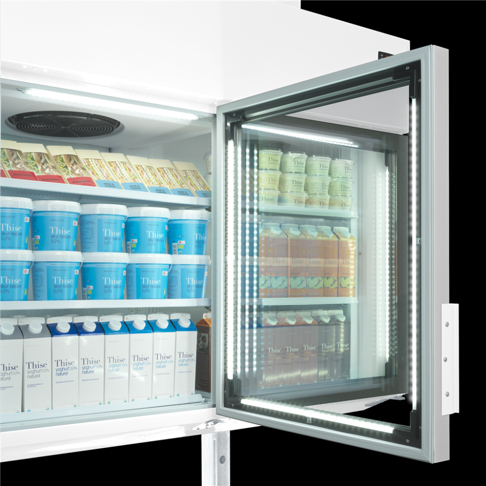 Display frys/kylare - vägg - 1076 liter - MTF250