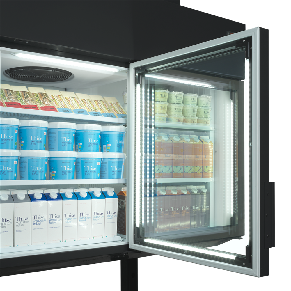 Display frys/kylare - vägg - 1076 liter - MTF250B
