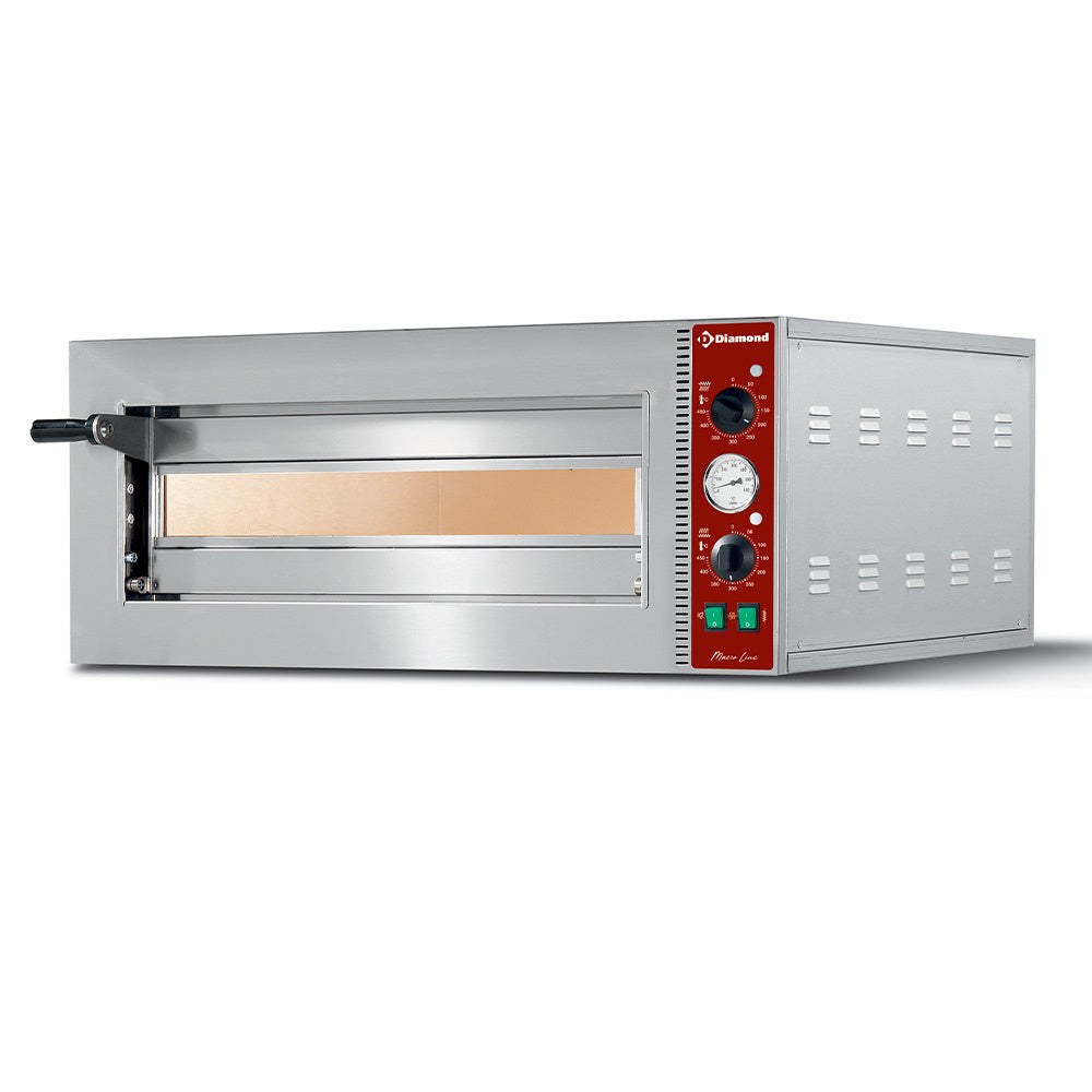 Pizzaugn Ø 420 mm, ugnskammare 420x420xh140 mm