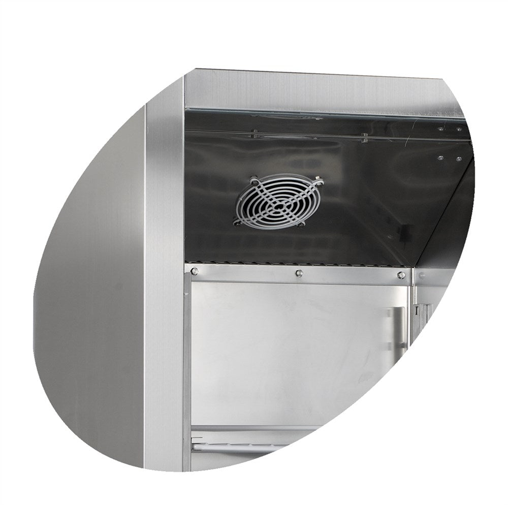 Rostfri snackskylare - 450 liter - RK500SNACK