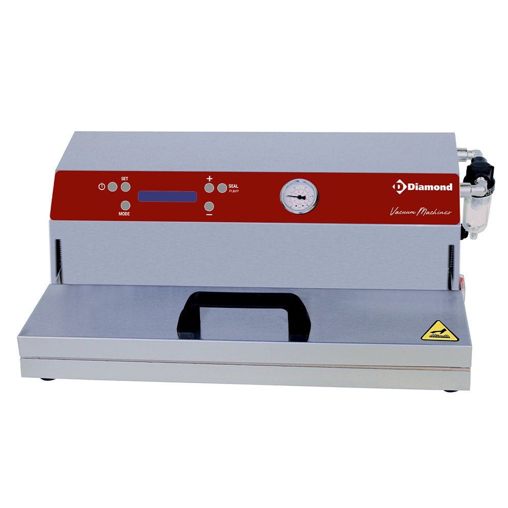 Vakuummaskin, pump 32 l./min, svetsning 430 mm (dubbelsvetsning)