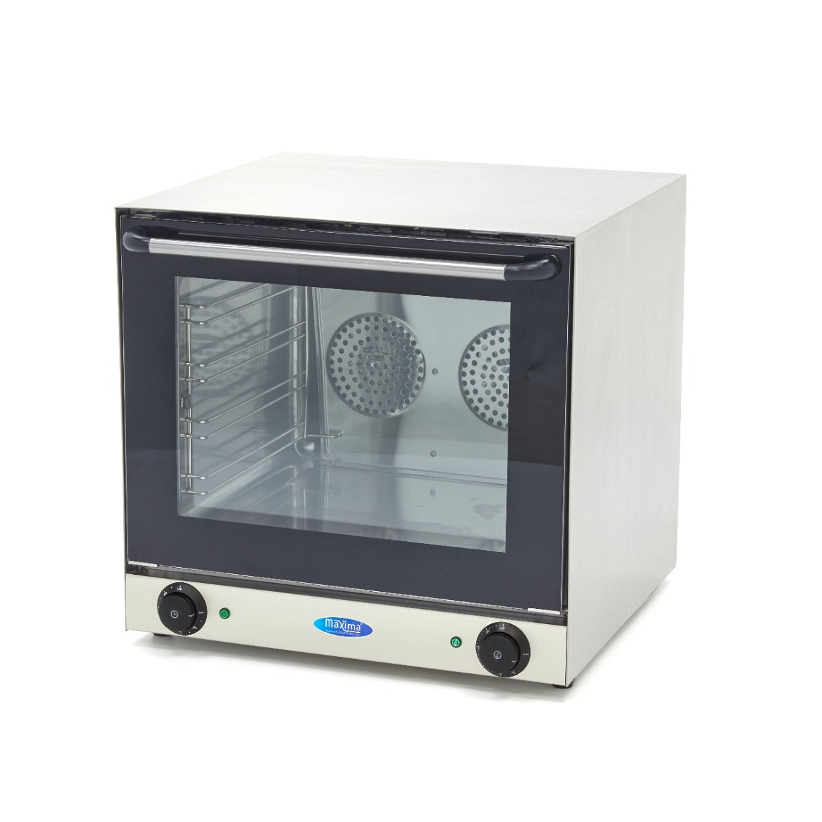 Varmluftsugn - Passar 4 plåtar - Inbyggd timer - upp till 300°C