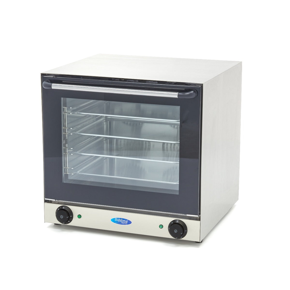 Varmluftsugn - Passar 4 plåtar - Inbyggd timer - upp till 300°C