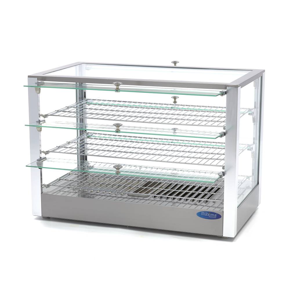 Värmeskåp - Värmedisplay - 115L - 70cm - 3 hyllplan