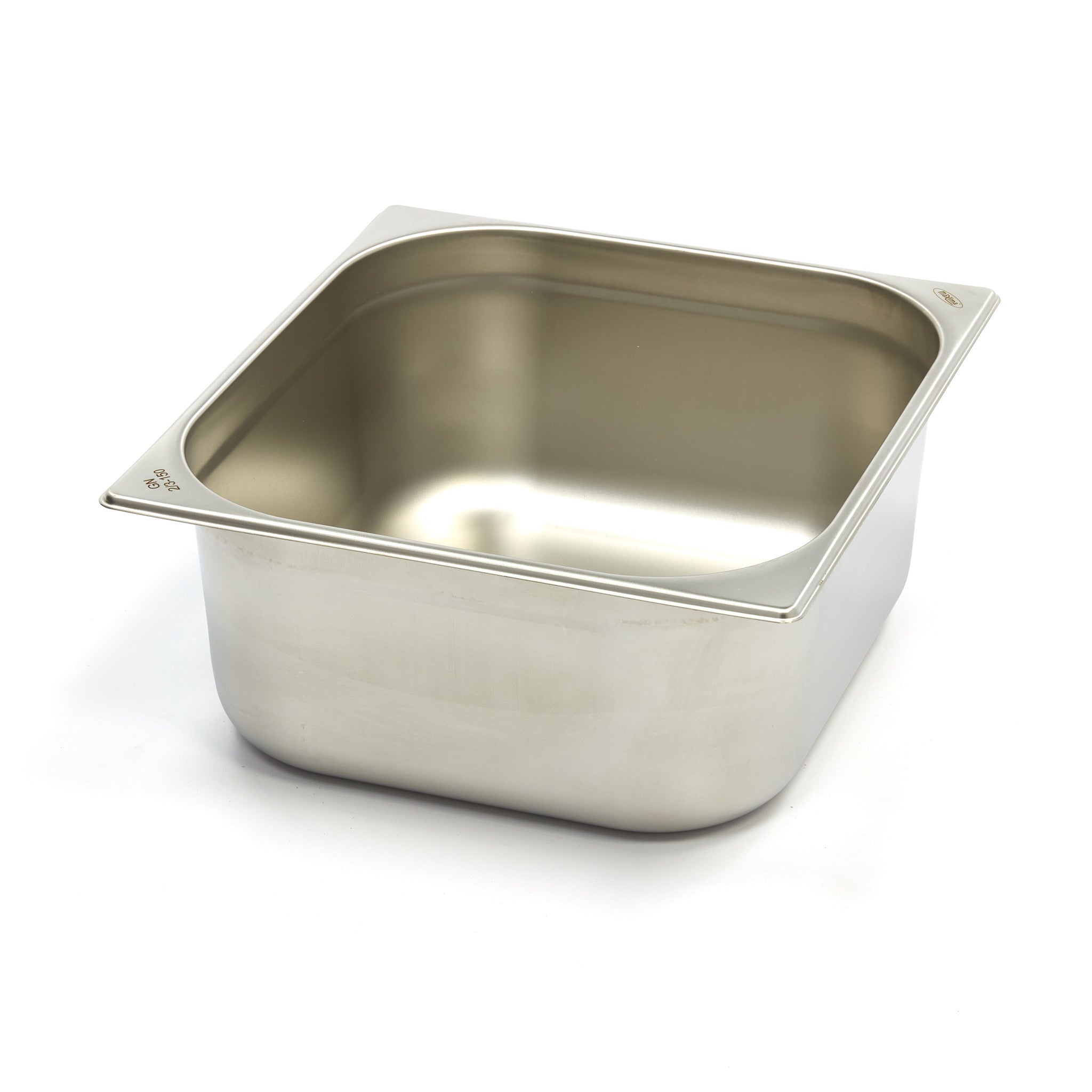 Gastronorm behållare - 3 stycken - 1/2 GN - 15 cm djup - rostfritt stål