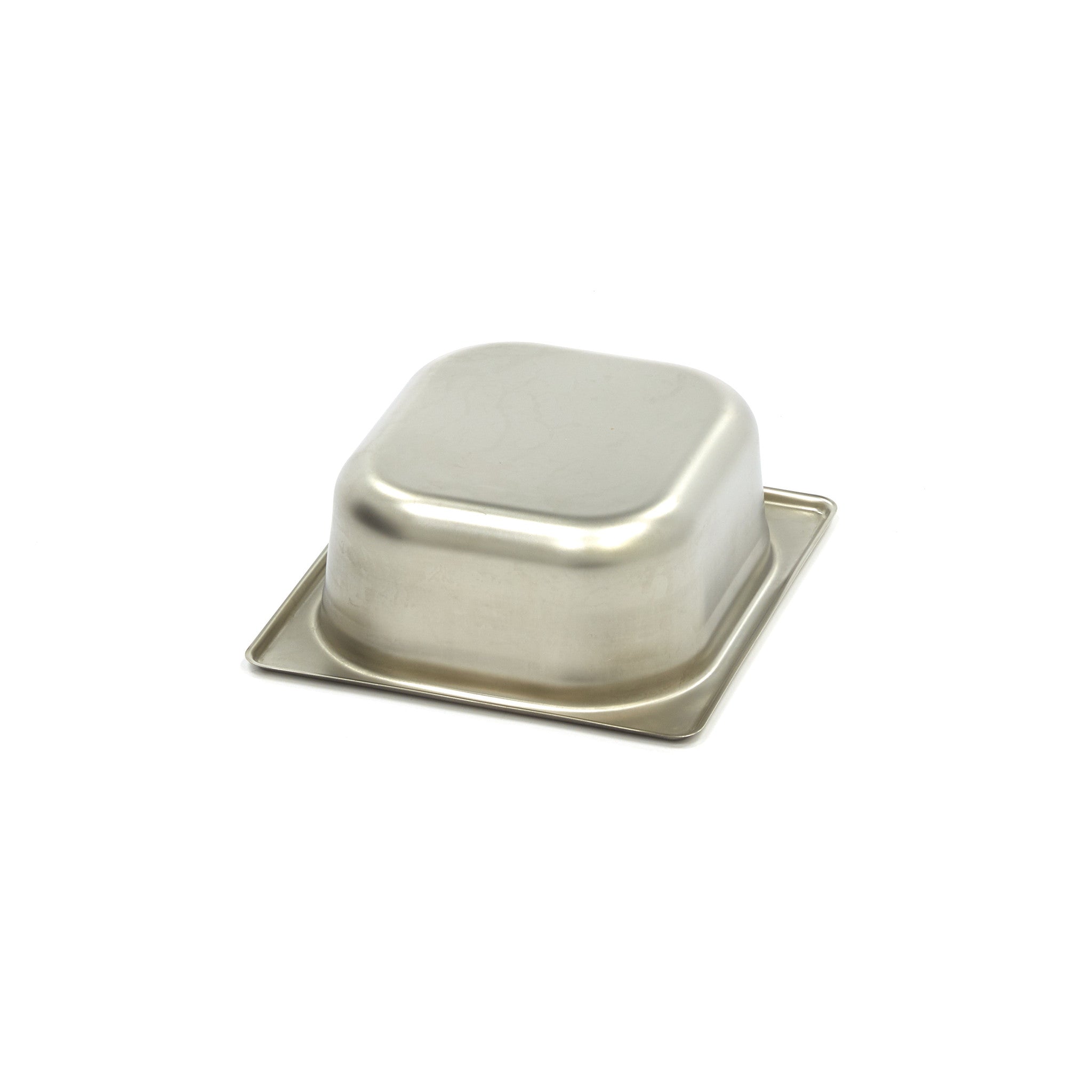 Gastronorm behållare - 3 stycken - 1/6 GN - 6,5 cm djup - rostfritt stål