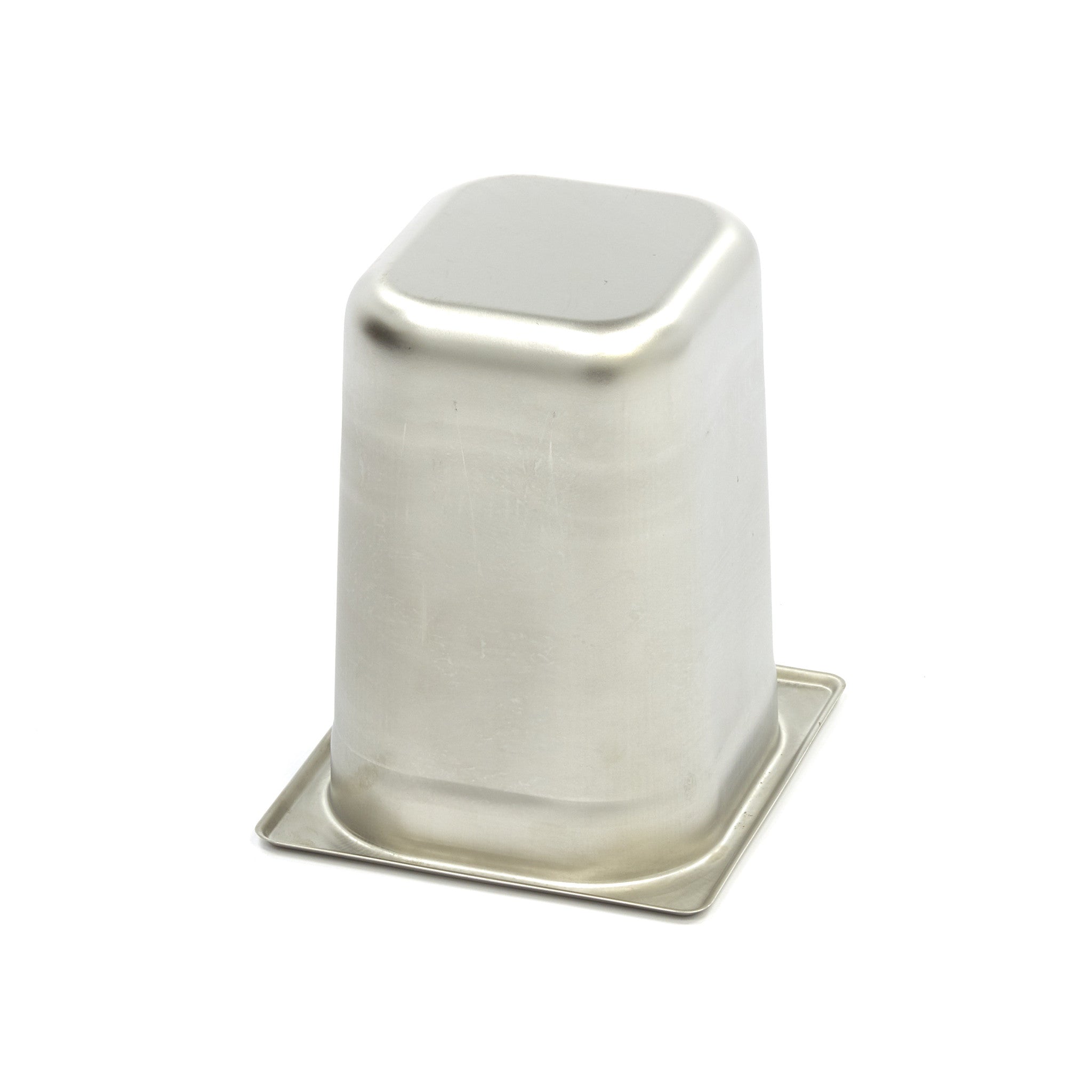 Gastronorm behållare - 3 stycken - 1/6 GN - 20 cm djup - rostfritt stål