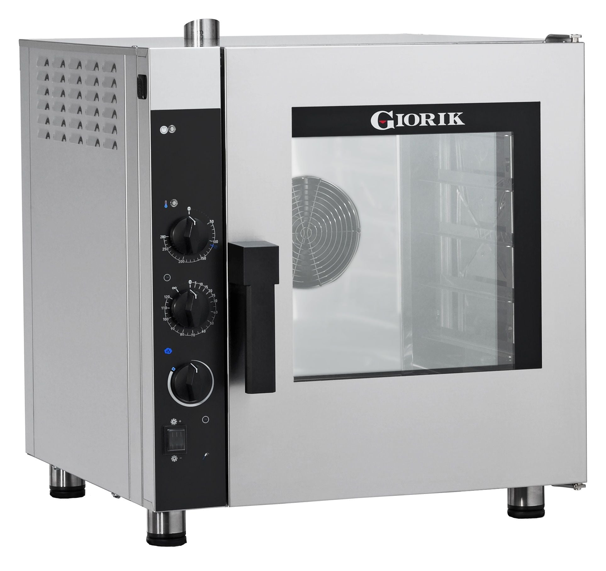 Konvektionsugn / Combisteamer - 5 X 2/3 GN - automatisk ånga