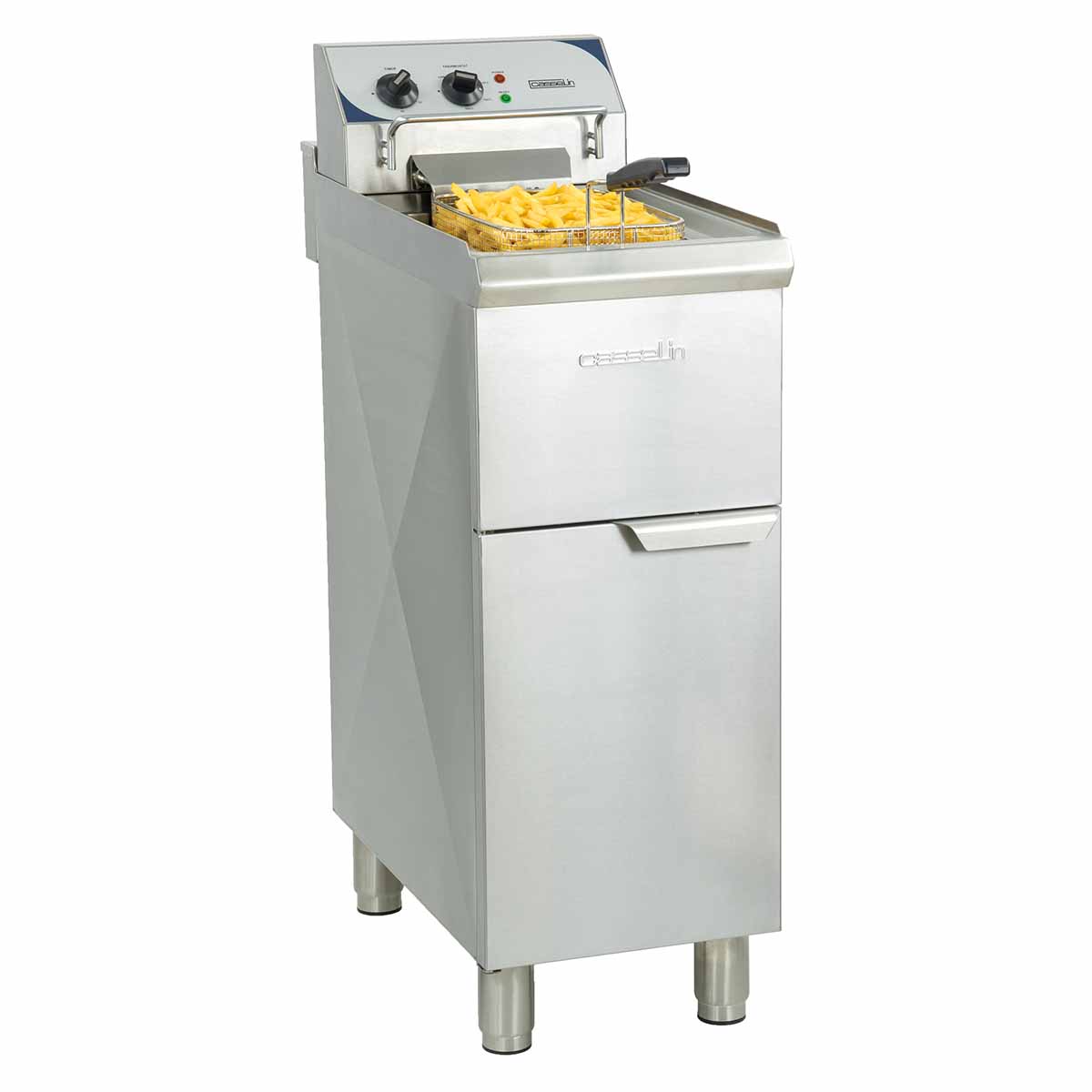 Fritös - 1 x 10 liter - 9 kW - Med underskåp