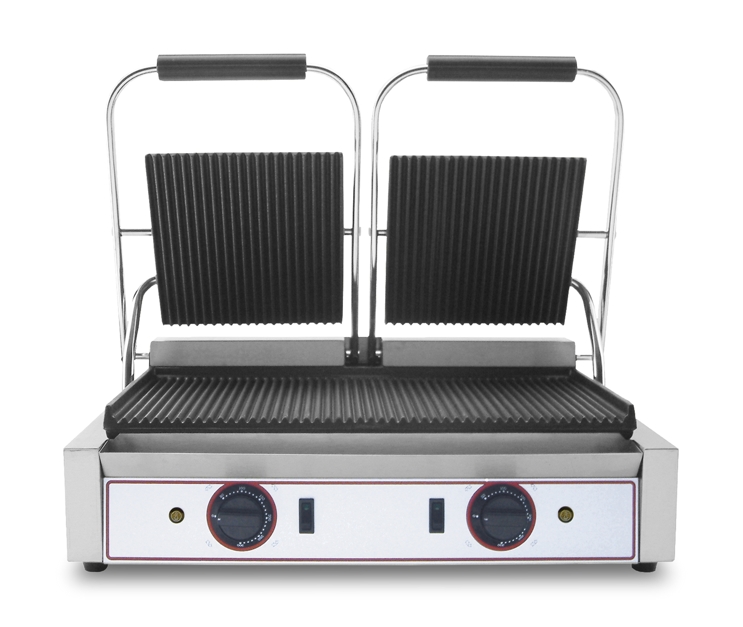 Kontaktgrill / Klämgrill - Turbo - 2 x 335 x 230 mm