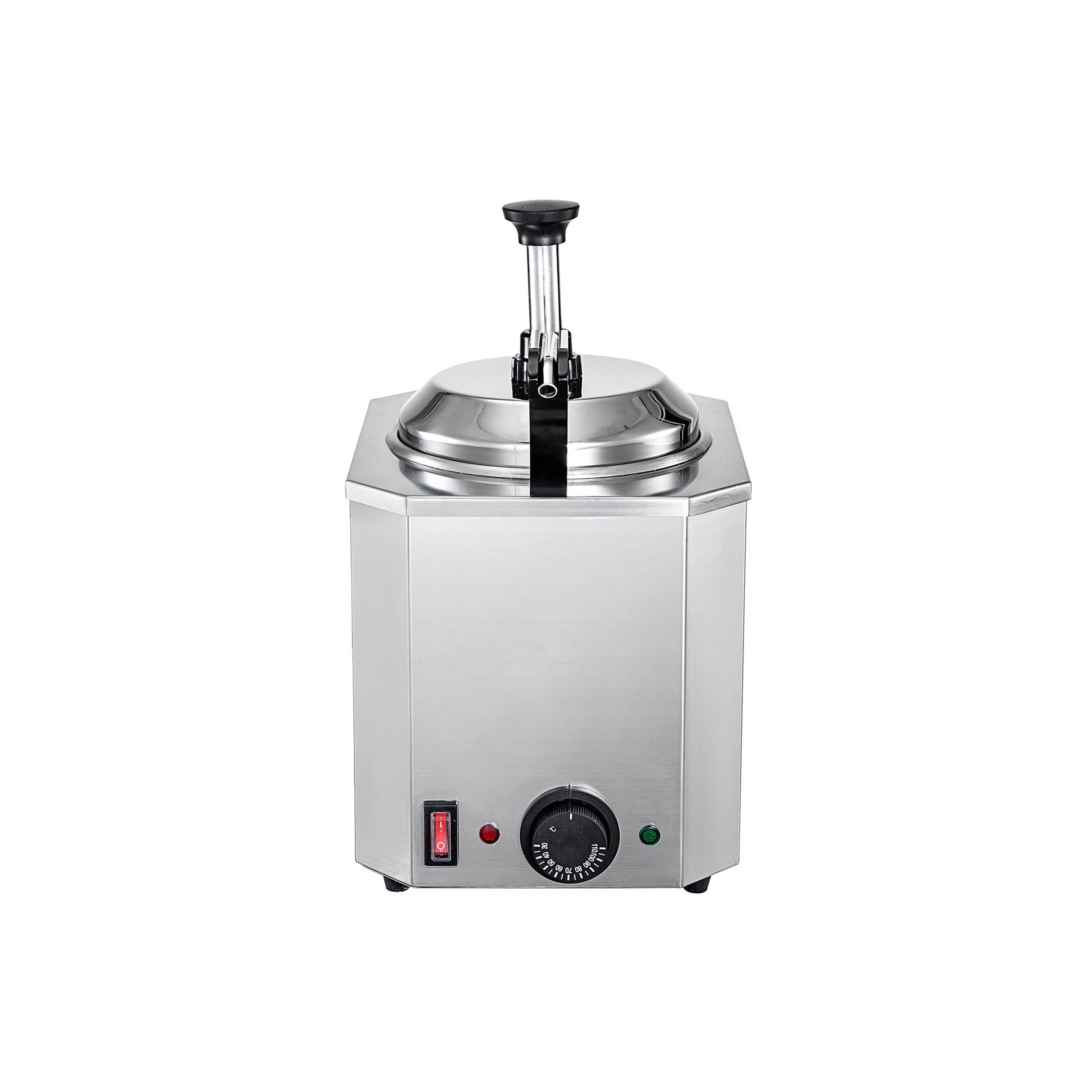 Dispenser för chokladsås / kolasås - 1 x 2,5 liter med termostat