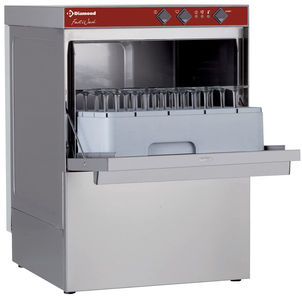 Glasdiskmaskin 450x450 mm + avloppspump