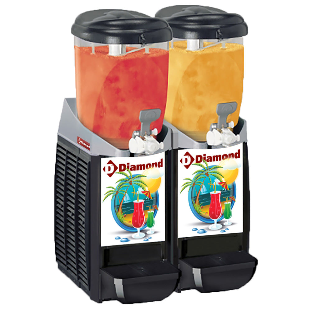 Slushismaskin 2x 5,5 liter