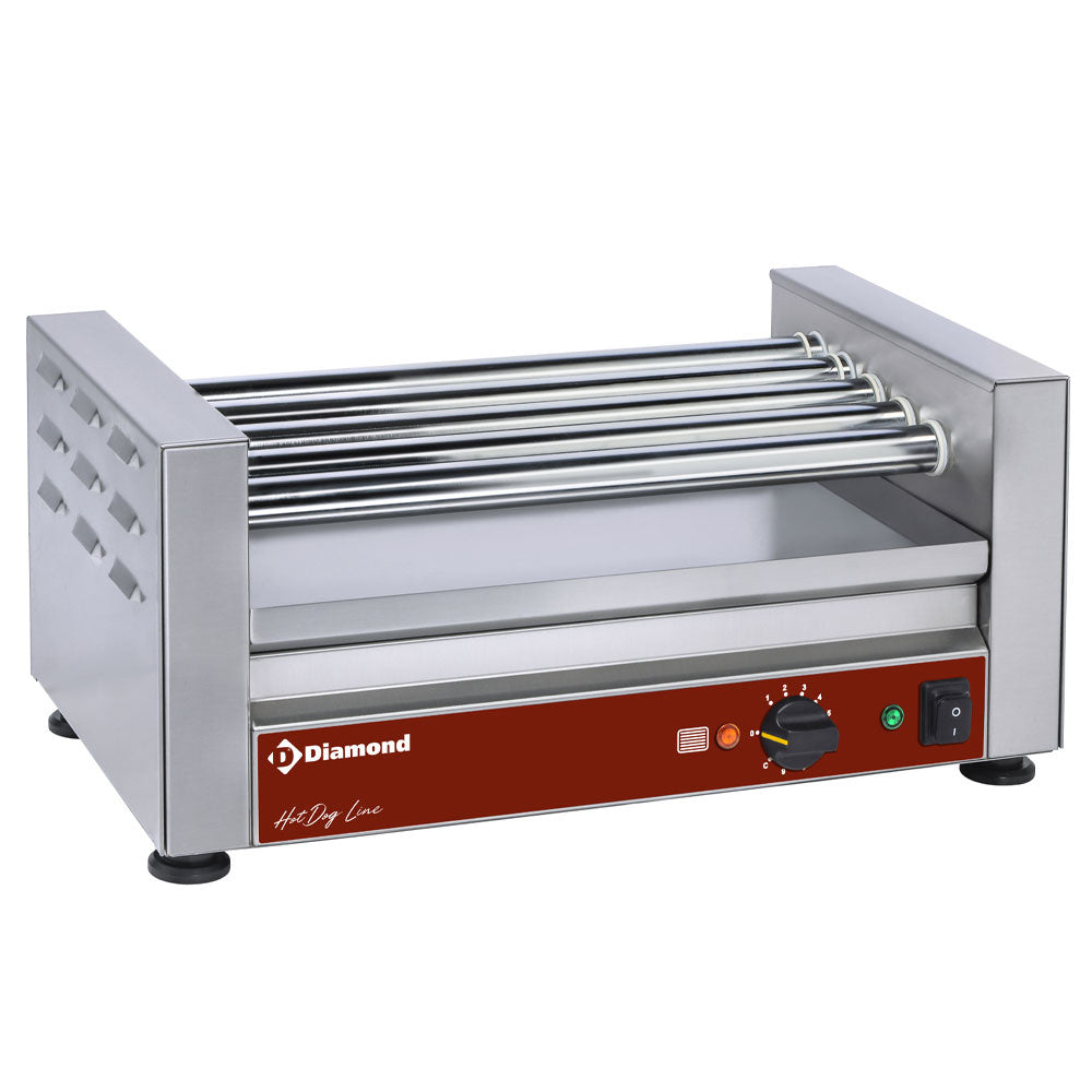 Elektrisk korngrill, 5 rullar
