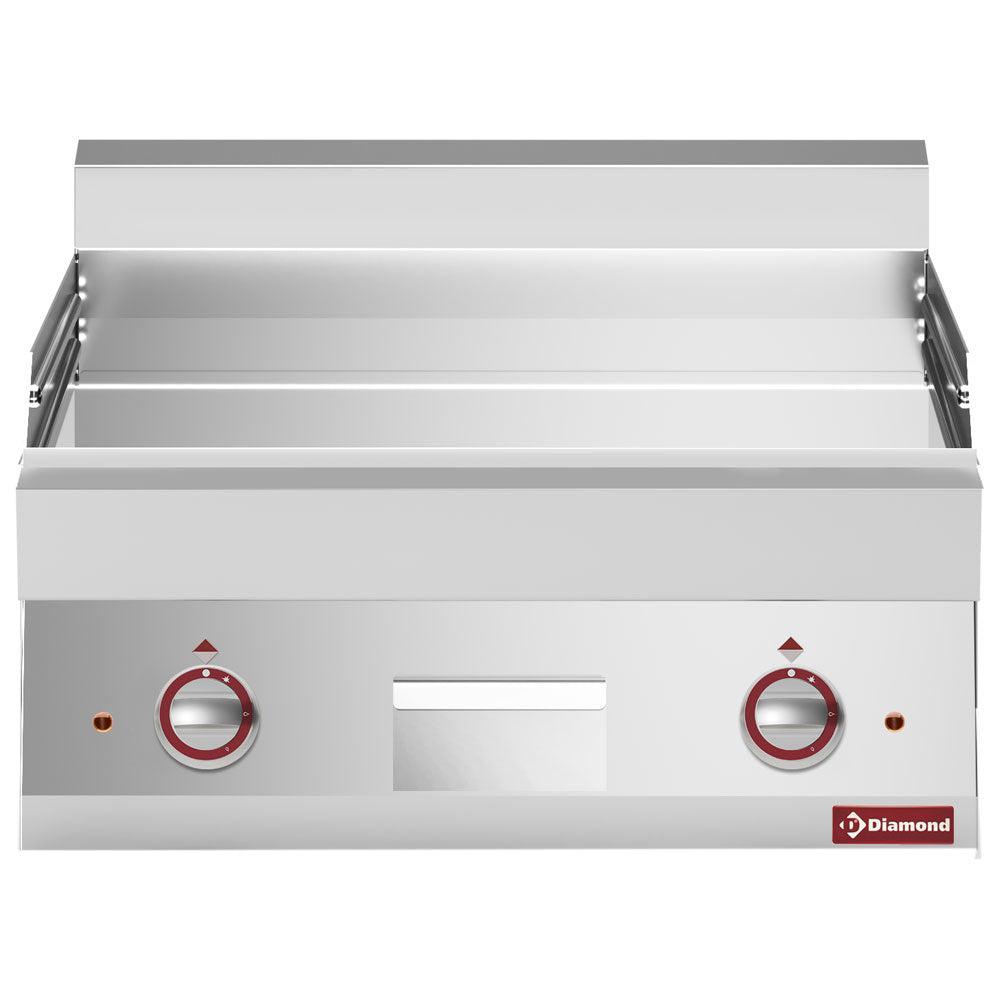 Platt elektrisk kokplatta - Top - kromad
