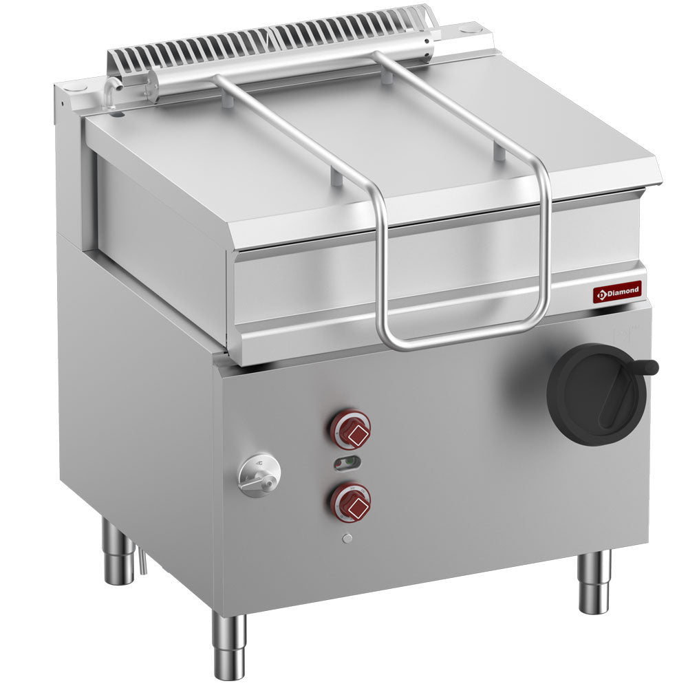 Elektrisk stekplatta, tank av rostfritt stål, 60 liter