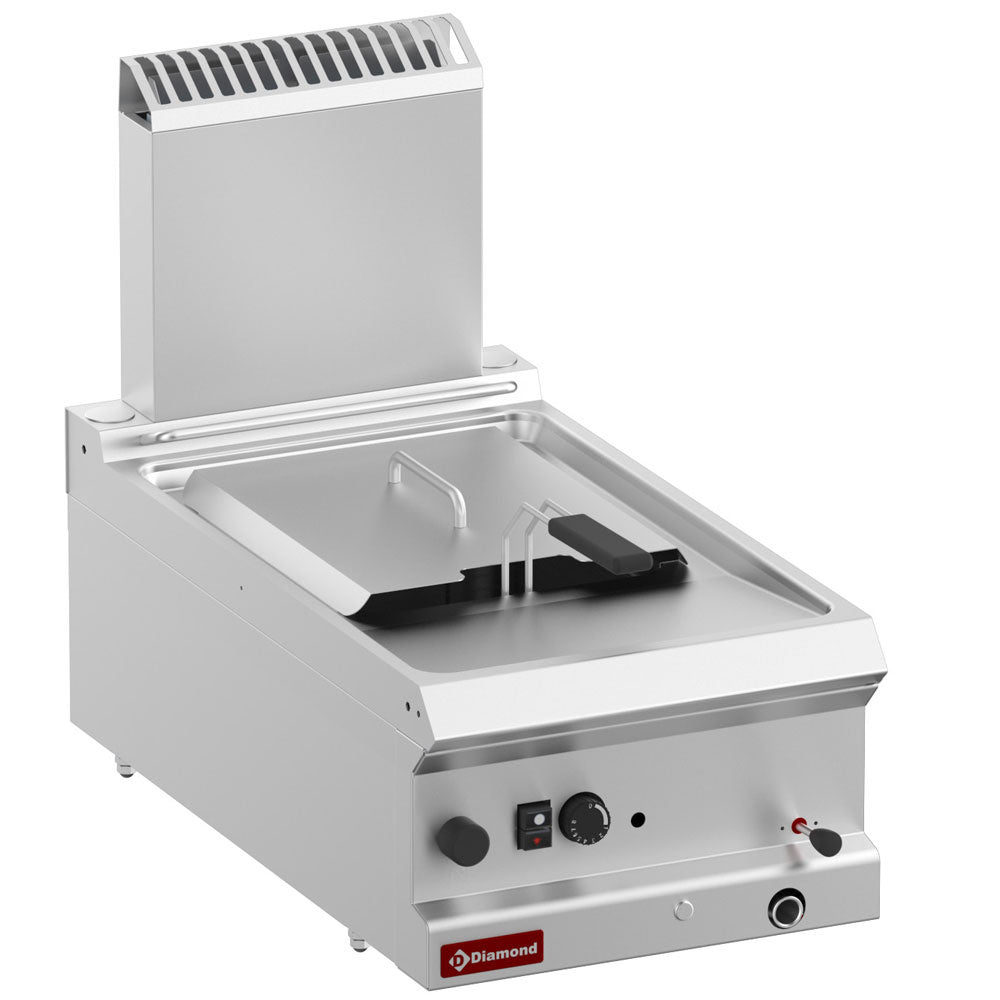 Friteringskastrull, gas - 1 tank 9 liter -Top-