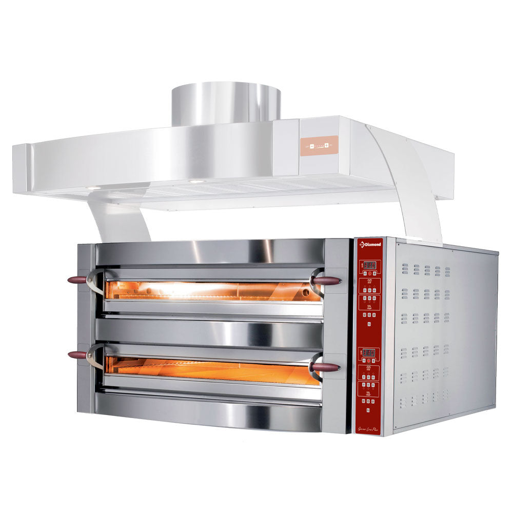 Elovn, 2 kammare, 2x 6 pizzor 350 mm
