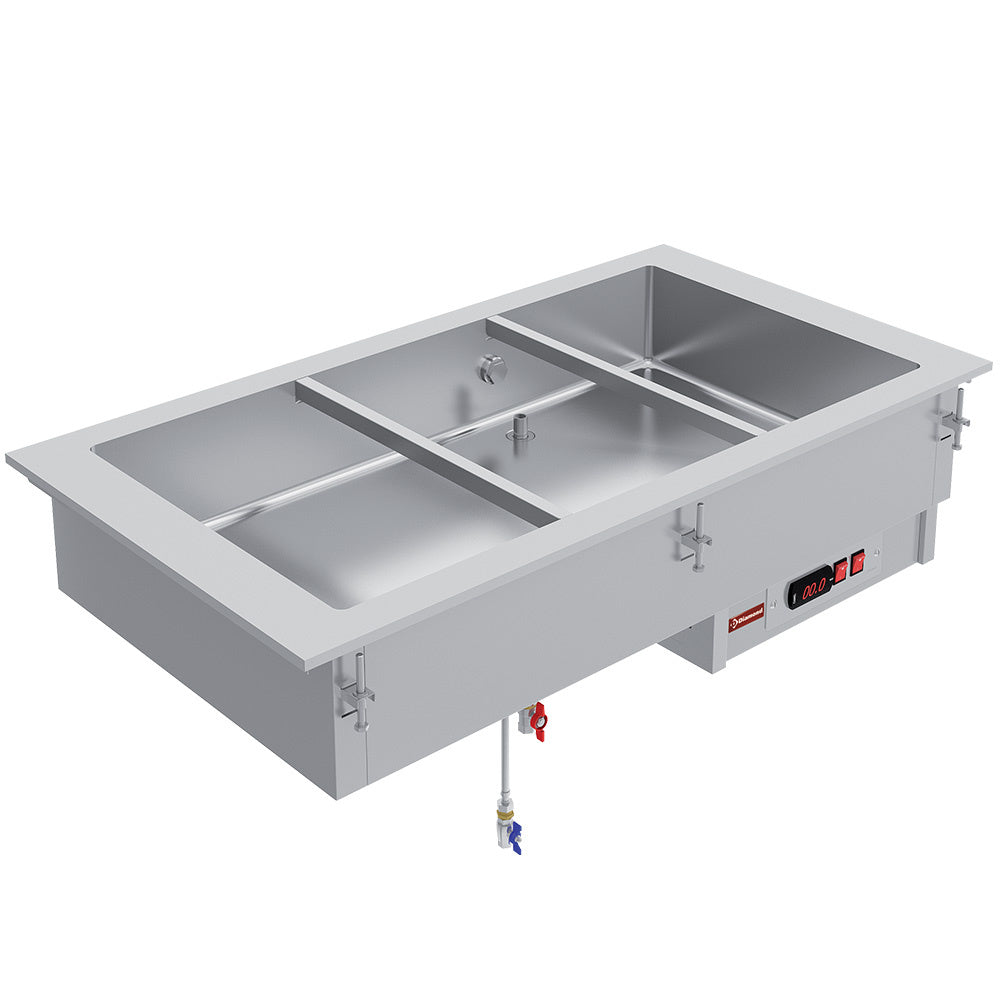 Vattenbadselement 4x GN 1/1