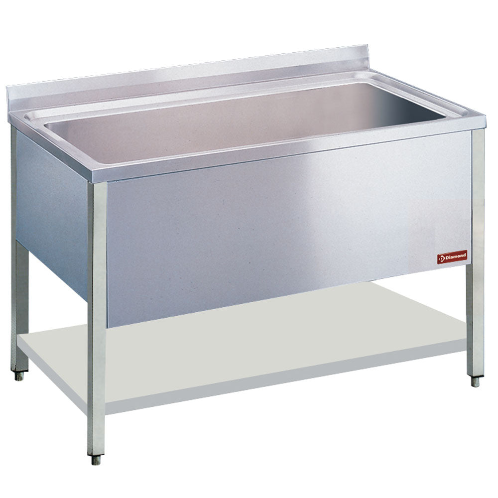 Tvättbassäng 1 tank 1060x500xh400
