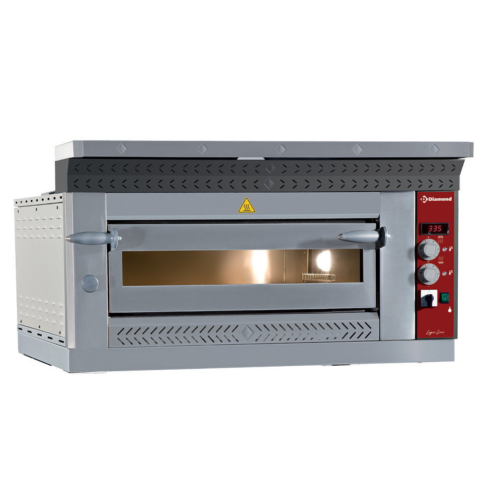 Elektrisk pizzaugn, 6 pizzor Ø 350 mm