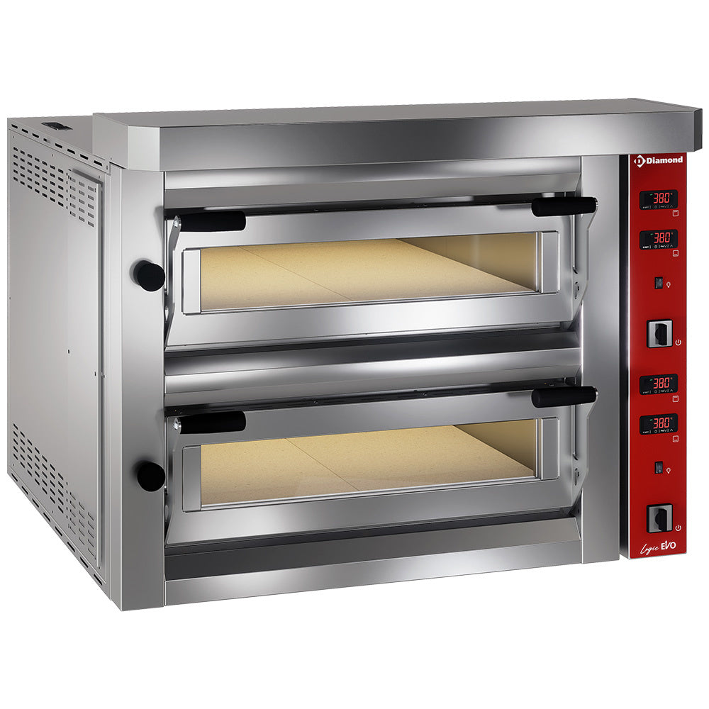 Elektrisk pizzaugn, 2x4 pizzor