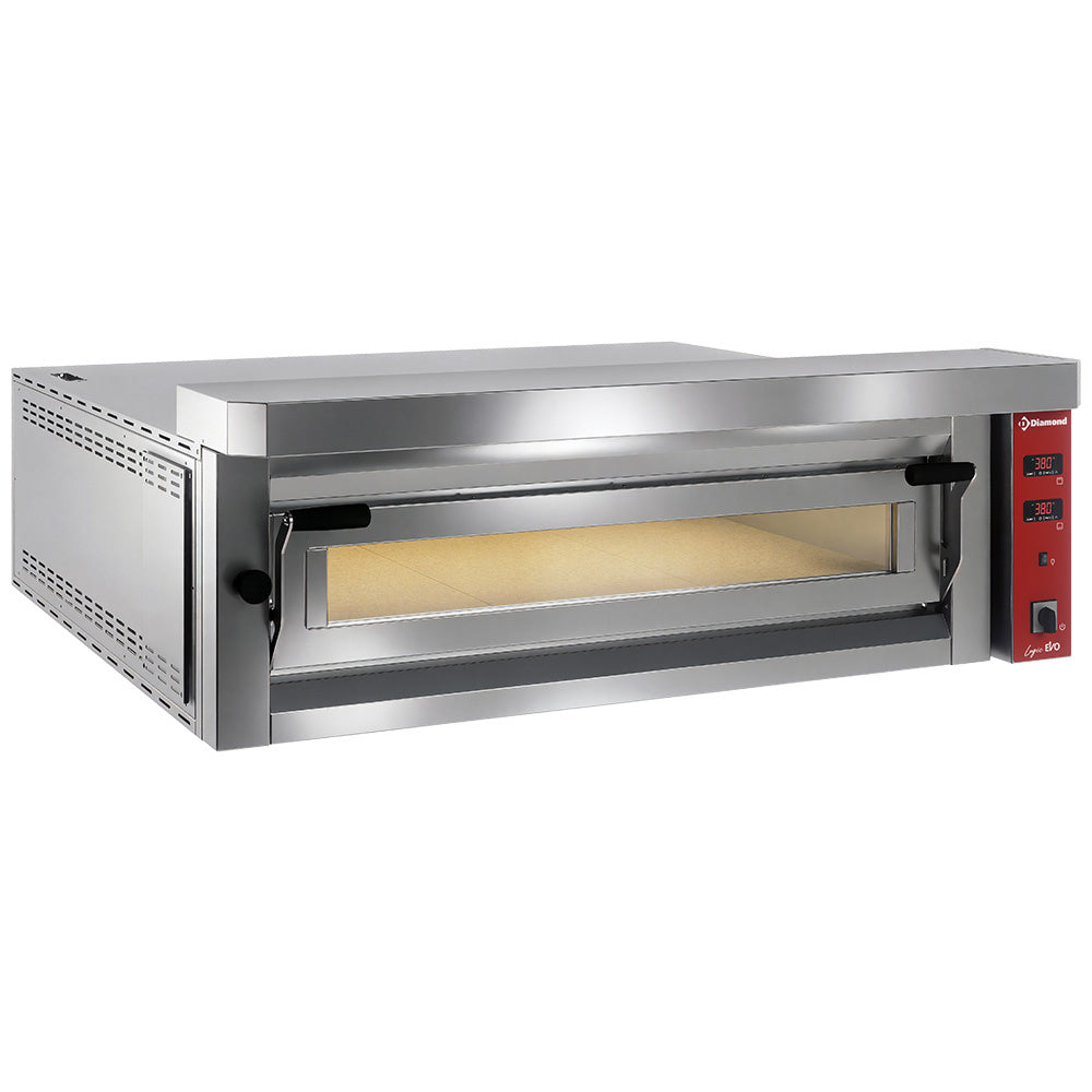 Elektrisk pizzaugn "extra stor", 9 pizzor