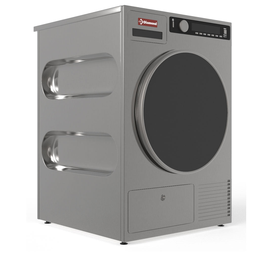 Torktumlare 8 kg "Inox-Titanum", med avlopp