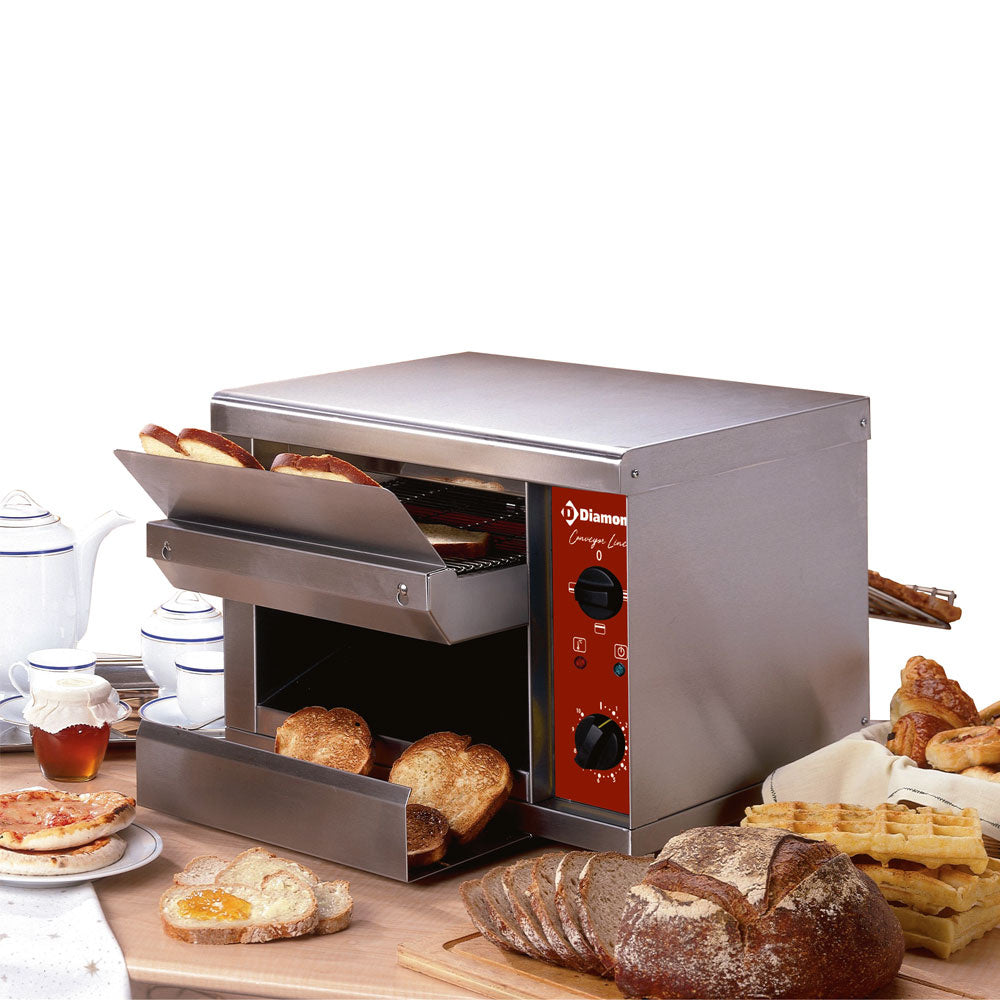 Automatisk brödrost, 540 rostat bröd/timme
