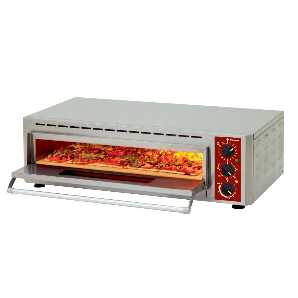 Pizza-ugn, el, 1 kammare (2+3 kW), 660x430xh100 mm