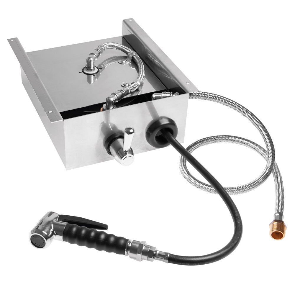 Sprinkler med automatisk slangarull 1,8m.