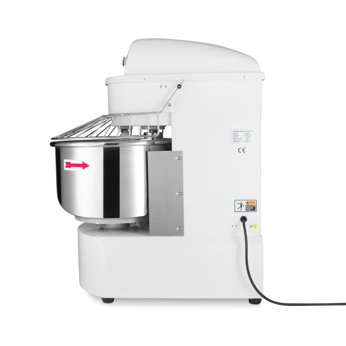 degblandare - 75L - 48kg deg - 2 hastigheter
