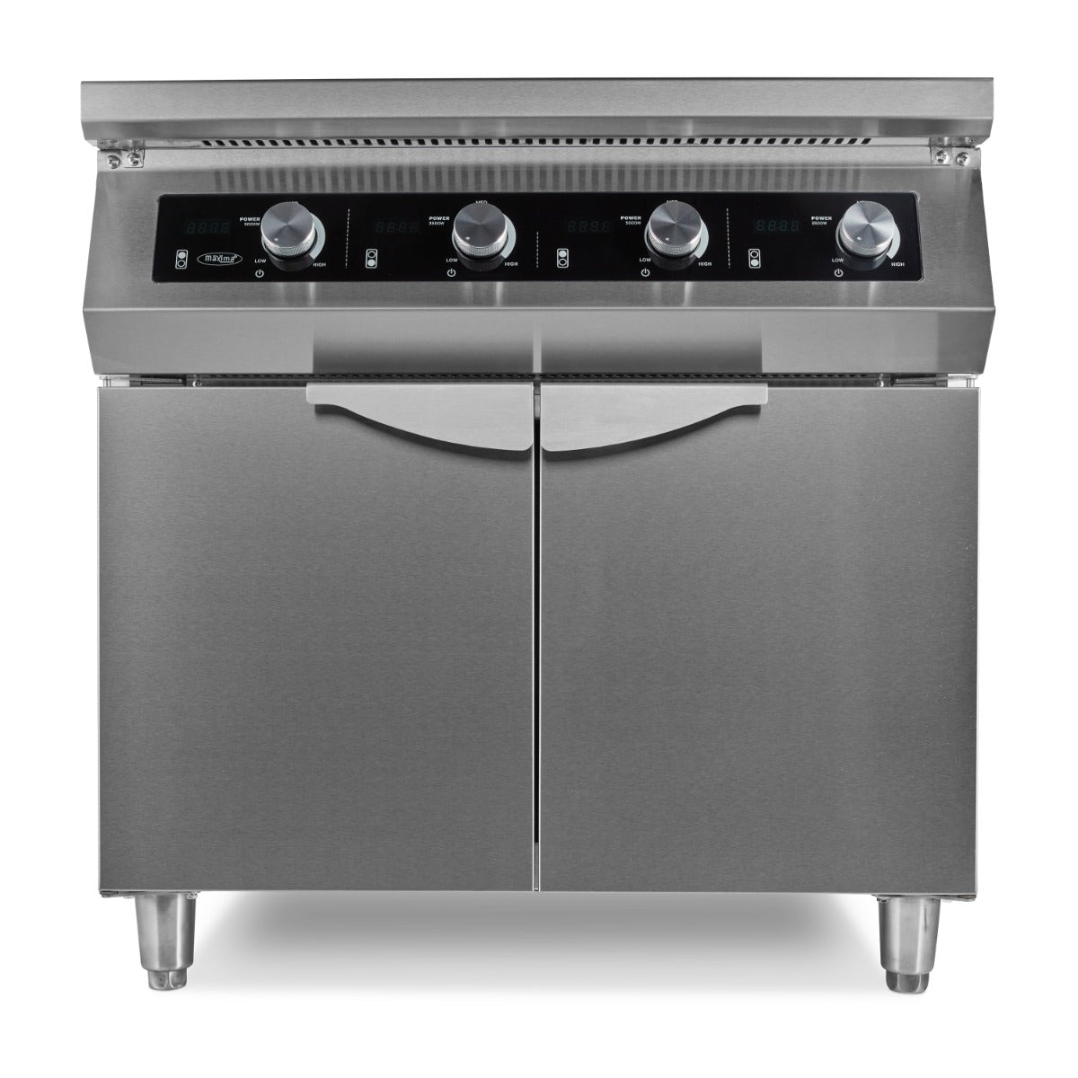 Spis - 4 brännare - Induktion - 70 cm djup - med stativ