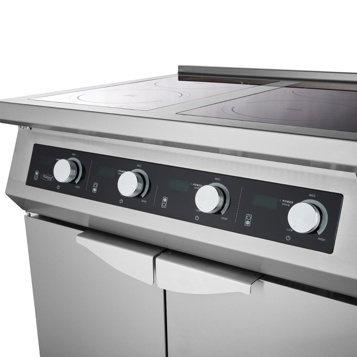 Spis - 4 brännare - Induktion - 70 cm djup - med stativ