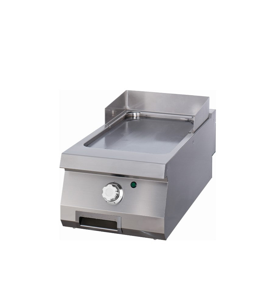 Premium grill - Slät krom - Enkel enhet - 90 cm djup - Elektrisk