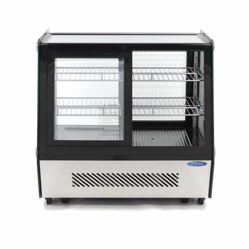 Kylmontrar - 125L - 71cm - Skjutdörrar fram och bak