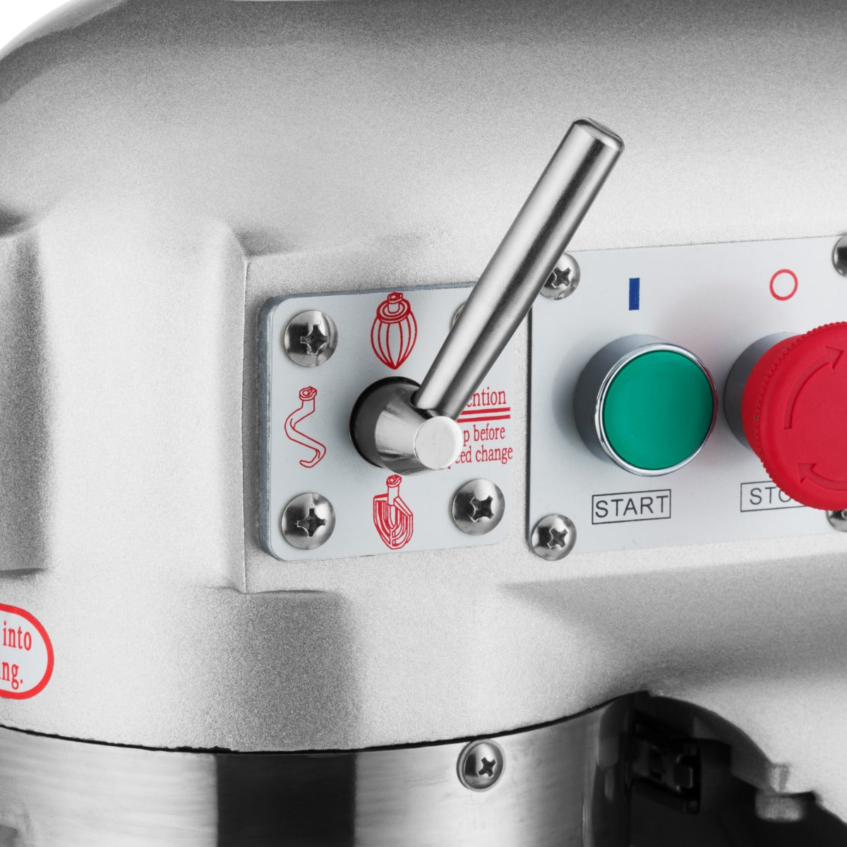 Mixer - 10L - Upp till 5 kg deg - 3 hastigheter