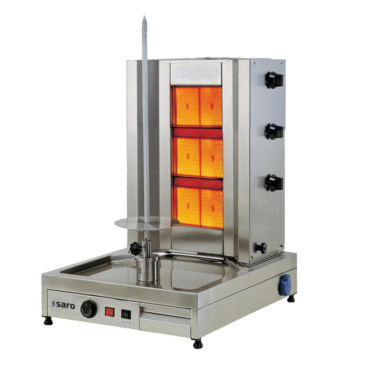 SARO gas kebab / gyros grill modell Tilla 3