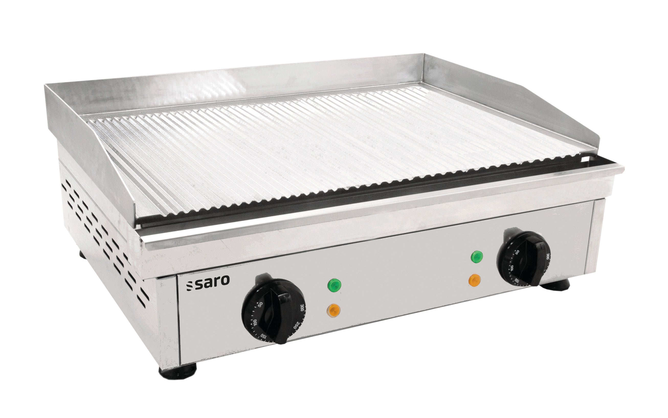 SARO Stekplatta - EL - (räfflad) modell FRY TOP GM 610 R