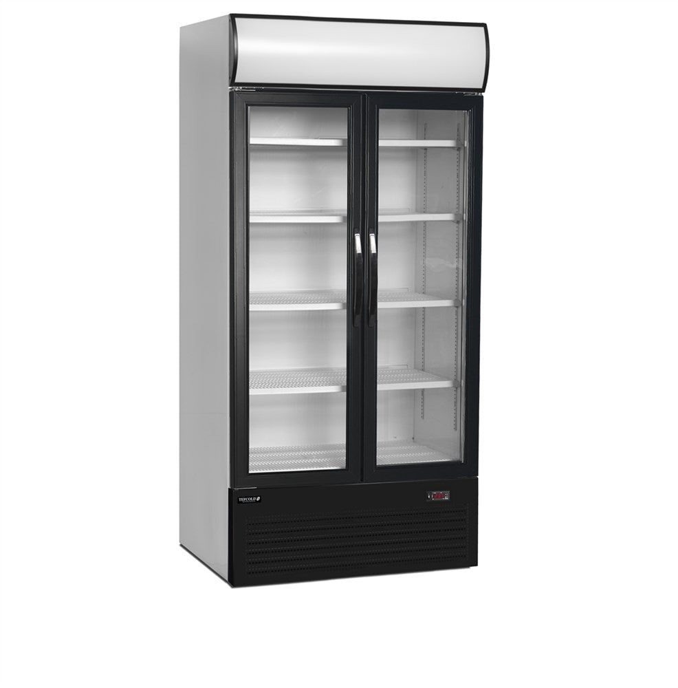Displaykyl - 2-dörrars med ljus topp - 796 liter - FSC1000H