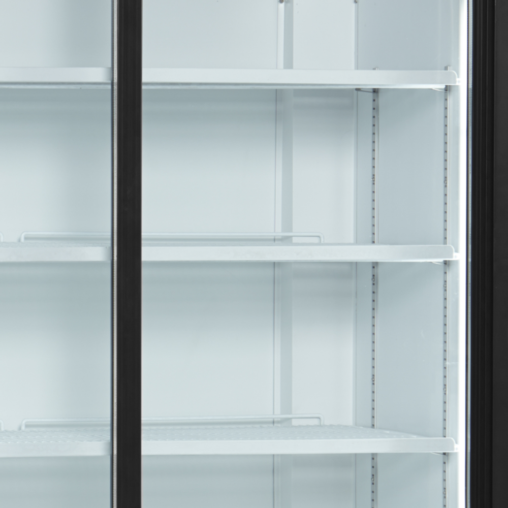 Displaykyl - 2-dörrars med ljus topp - 771 liter - FSC1000S