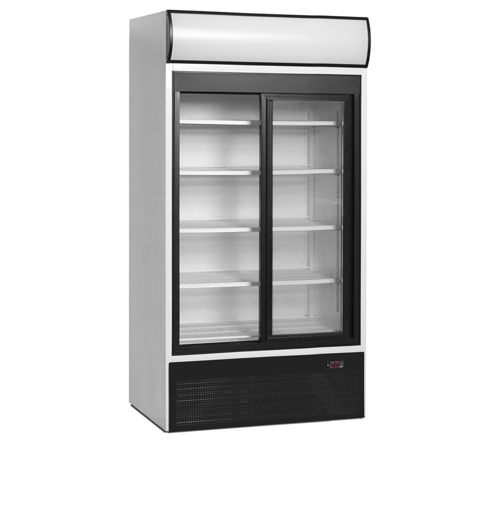 Displaykyl - 2-dörrars med ljus topp - 771 liter - FSC1000S
