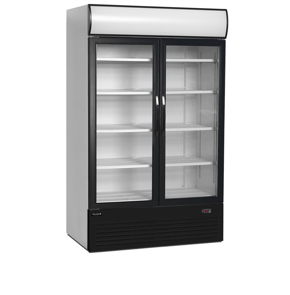 Displaykyl - 2-dörrars med ljus topp - 1082 liter - FSC1200H
