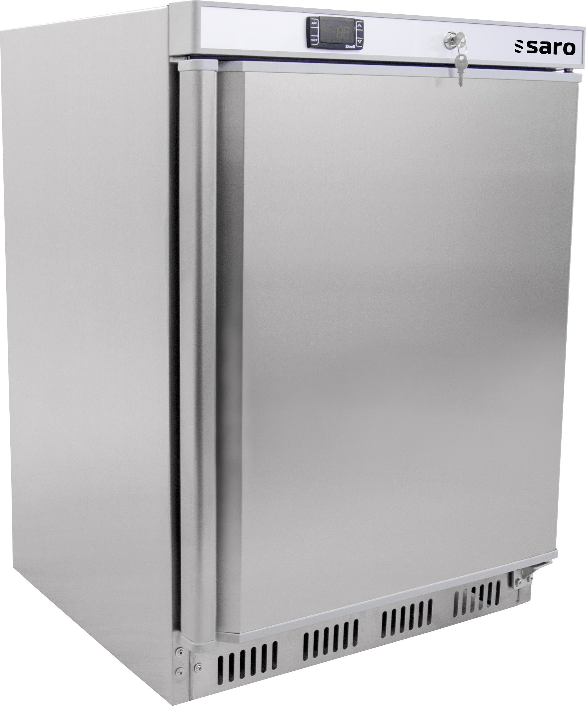 SARO Frys - rostfritt stål modell HT 200 S/S - 129 liter