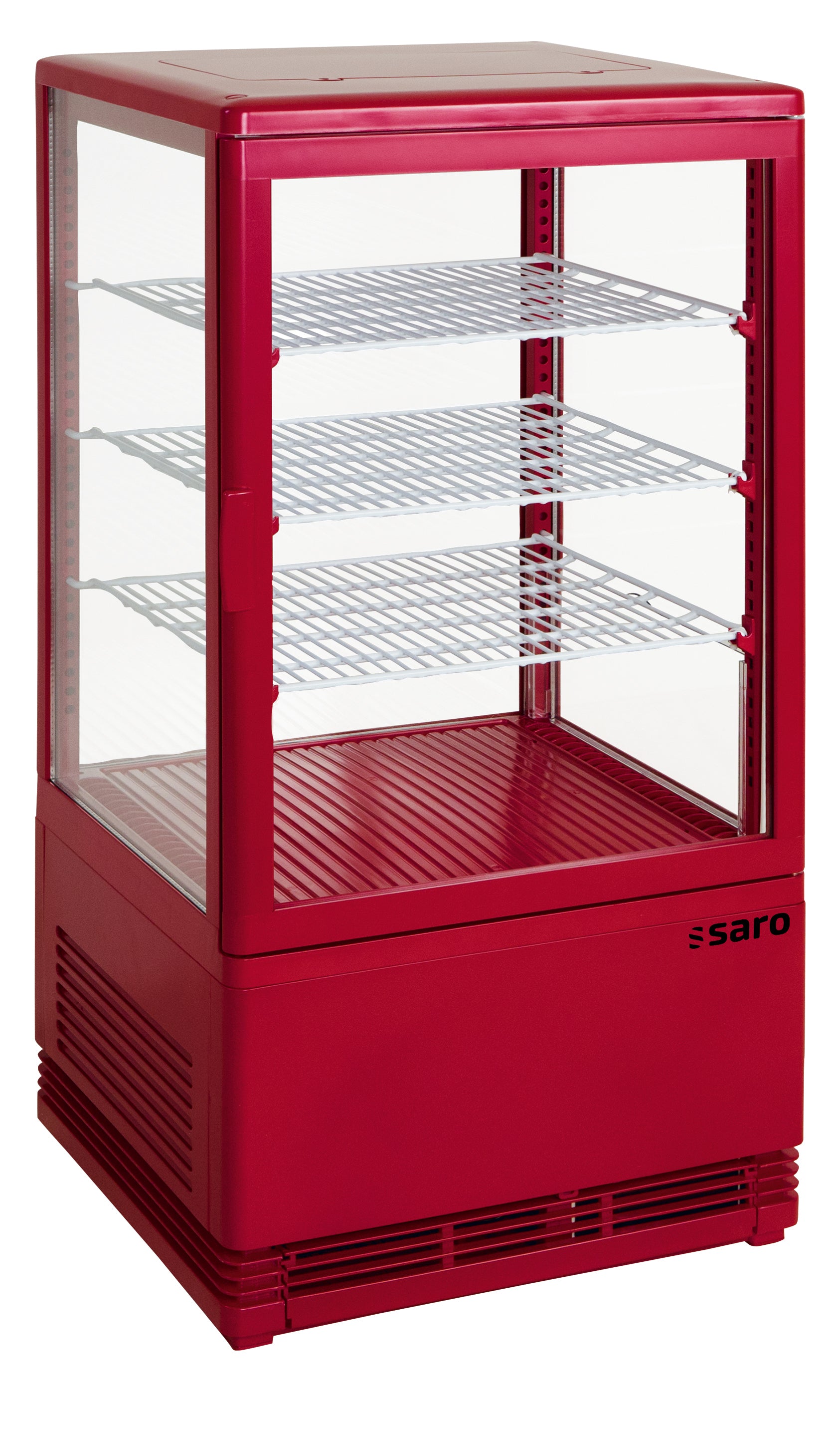 SARO Mini Cooler Showcase Ventilerad Kyla modell SC 70 röd