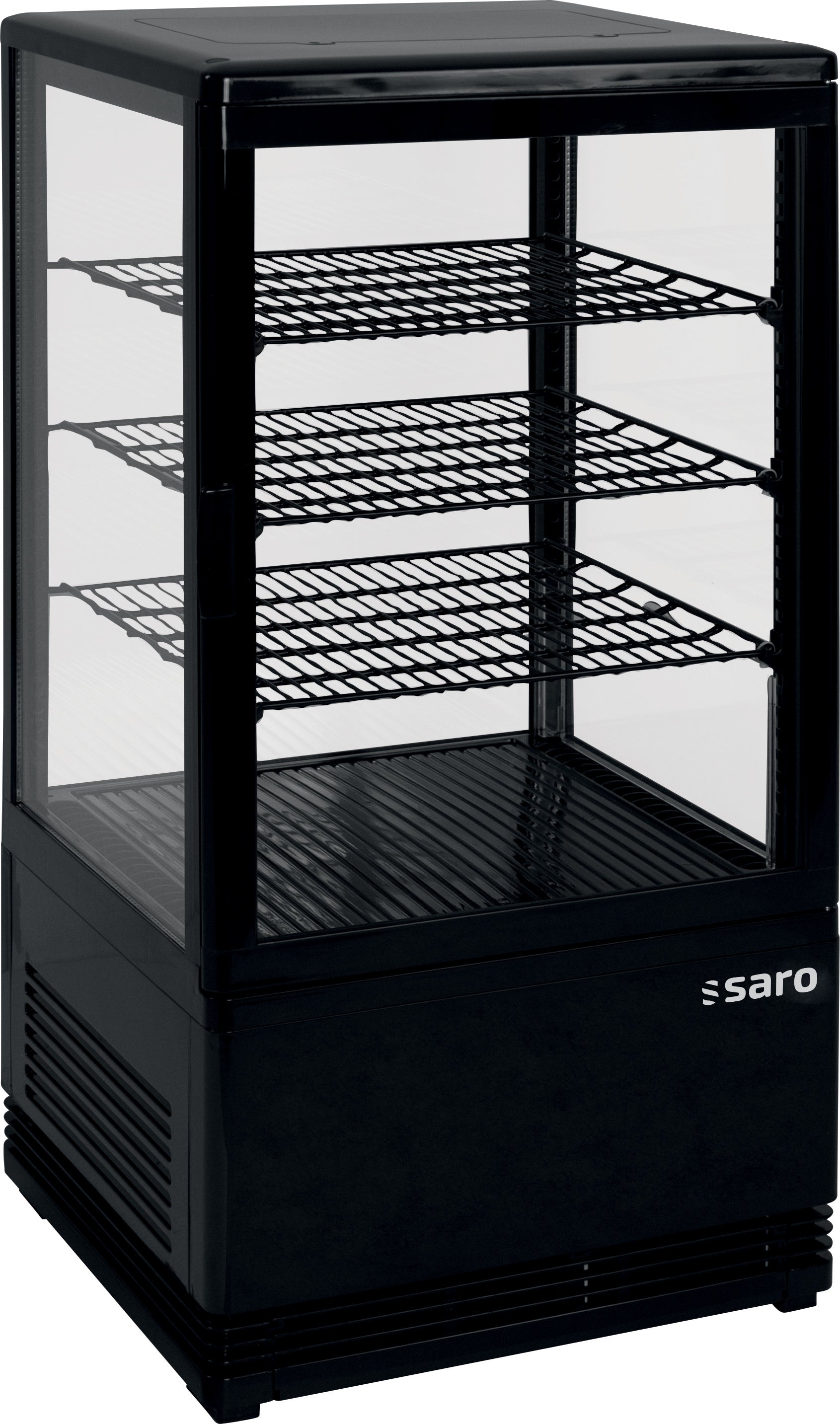 SARO kylvitrin Ventilerad Kyla modell SC 70 svart